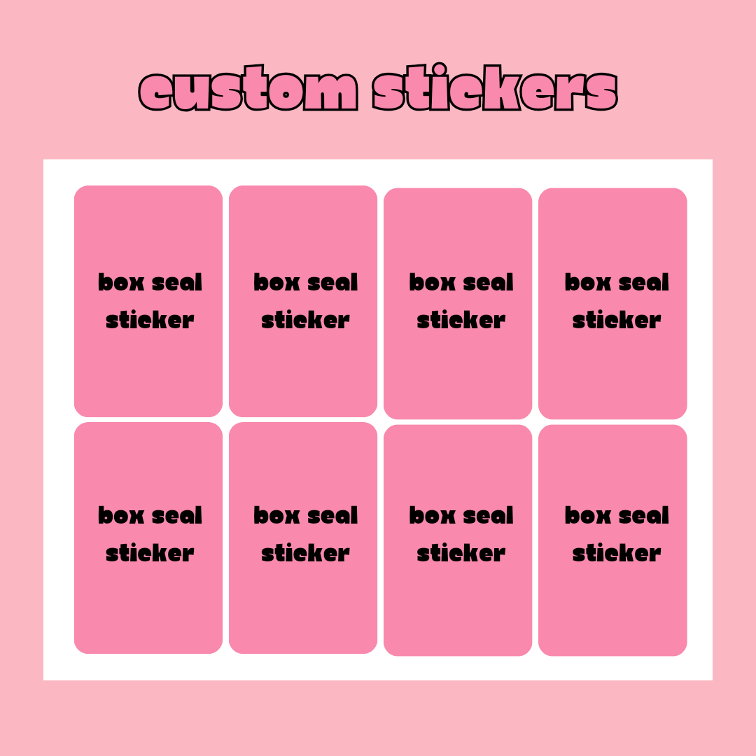 Custom Stickers (10 Sheets)