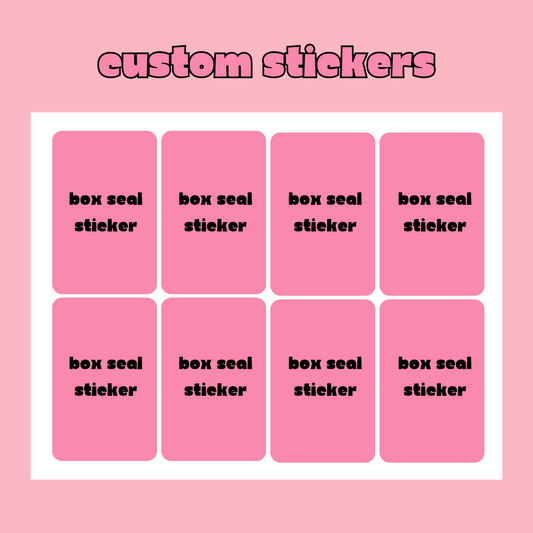 Custom Stickers (10 Sheets)