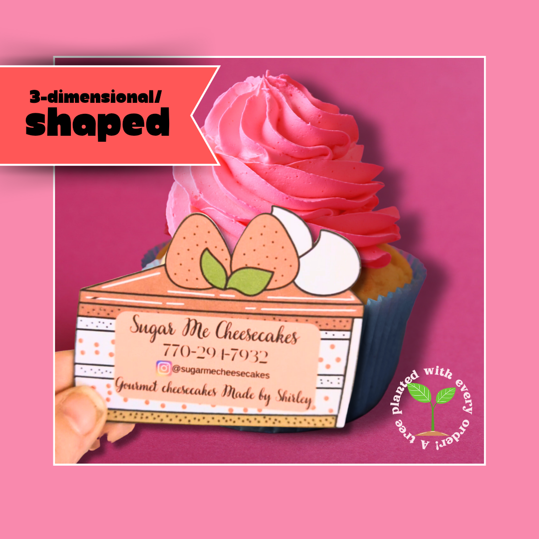 Cheesecake Business Cards | Made To Order