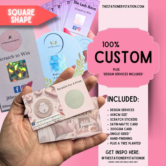 Custom | SCRATCH CARDS