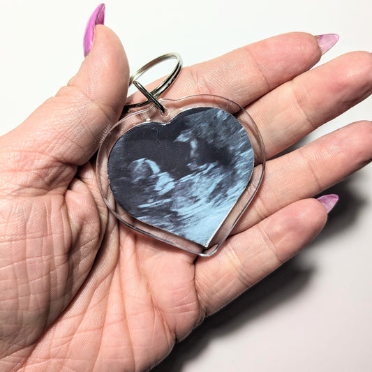 Heartfelt Memories Customised Photo Keyring