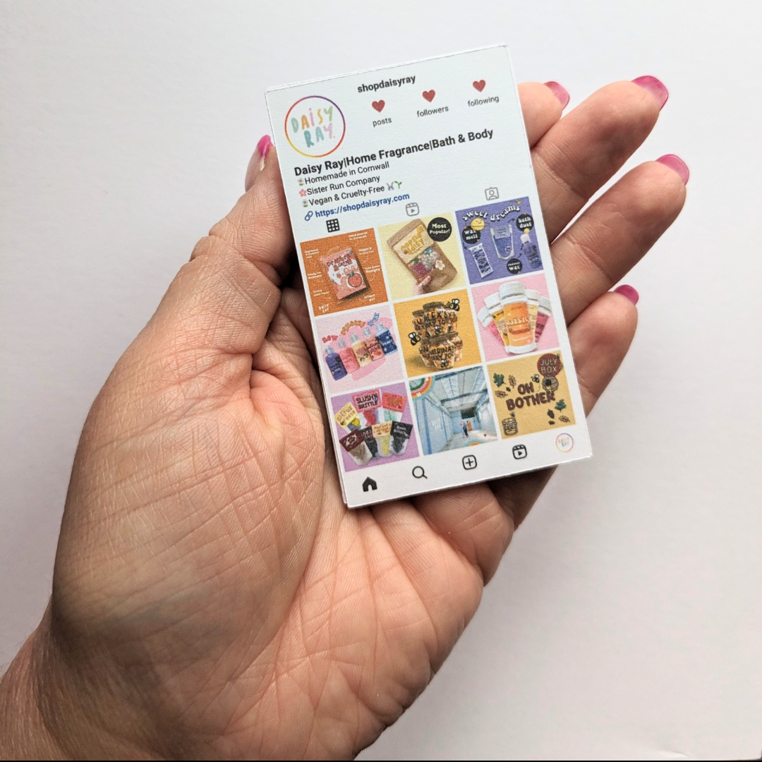 Instagram Business Cards | Double-Sided