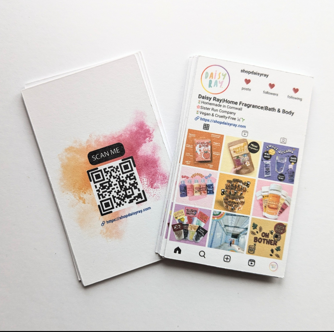 Instagram Business Cards | Double-Sided